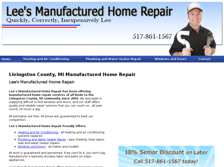 www.leesmanufacturedhomerepair.com