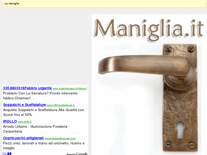 www.maniglia.it