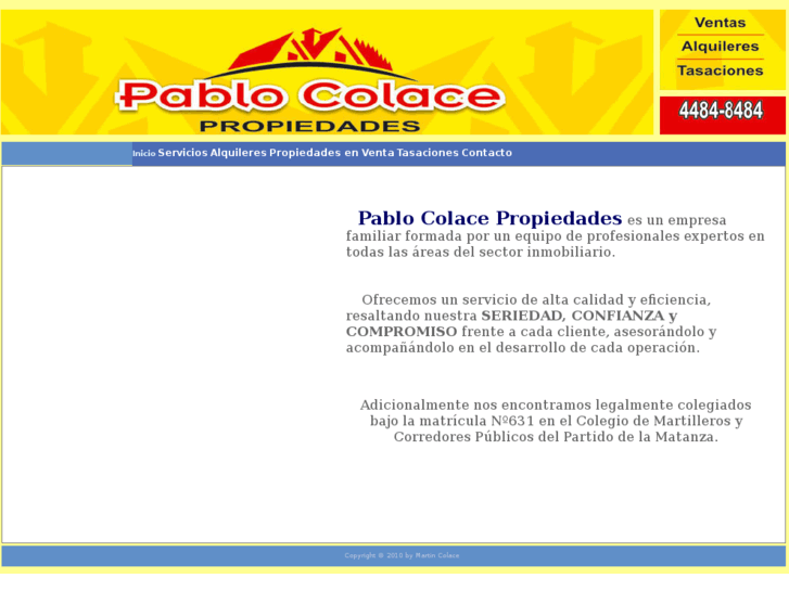 www.pablocolacepropiedades.com