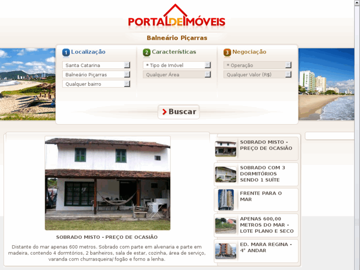 www.portaldeimoveispicarras.com.br