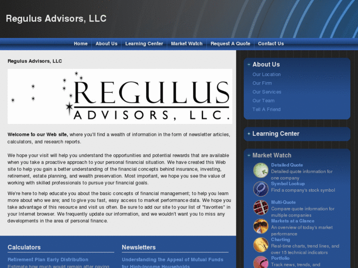 www.regulusadvisors.net
