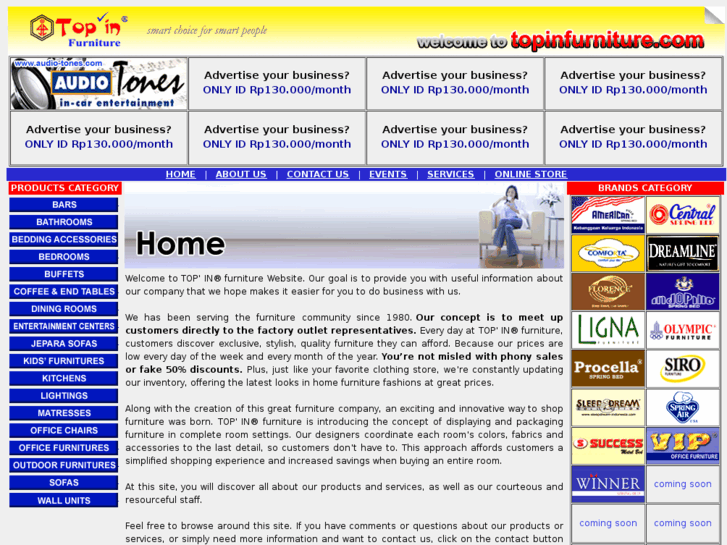 www.topinfurniture.com