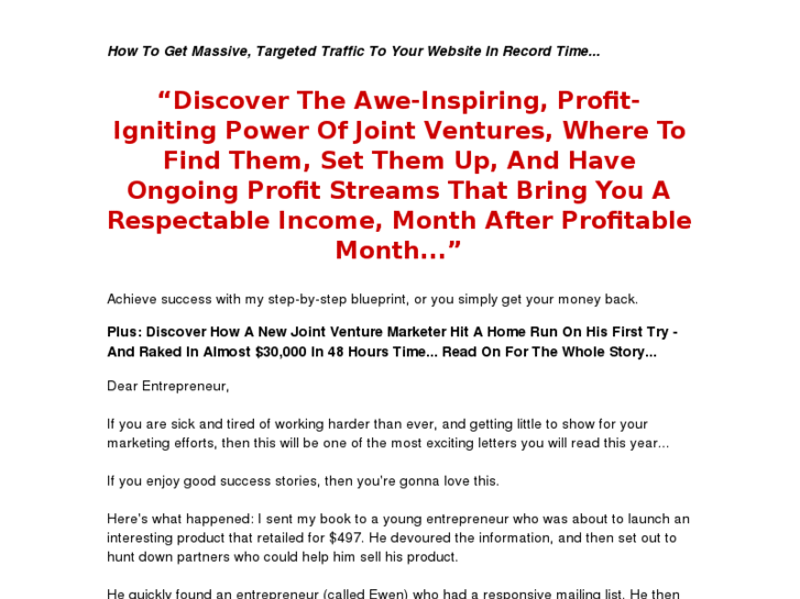 www.ultimatejointventures.com