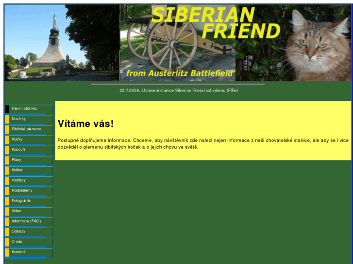 www.austerlitz-siberian.cz