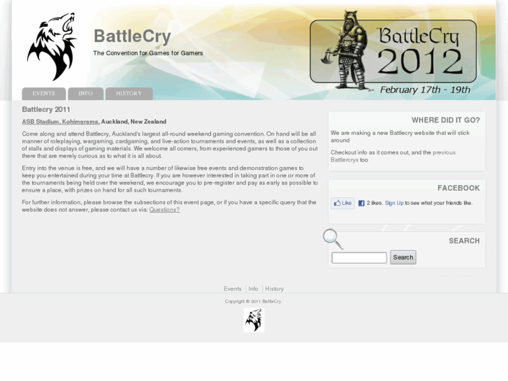 www.battlecry.co.nz