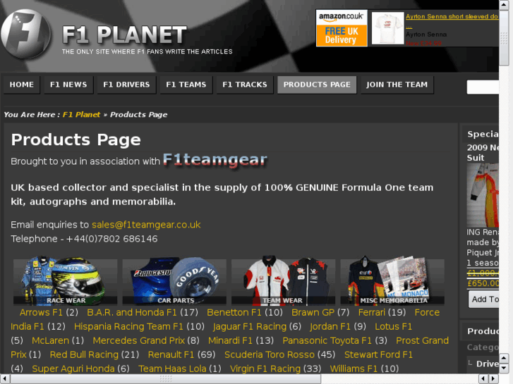 www.f1teamgear.com