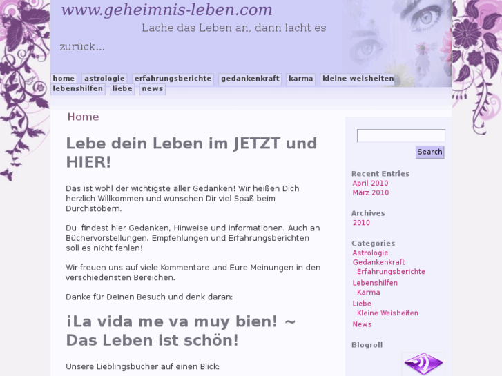 www.geheimnis-leben.com