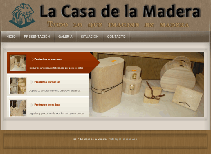 www.lacasadelamadera.es