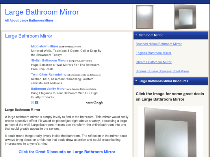 www.largebathroommirror.net