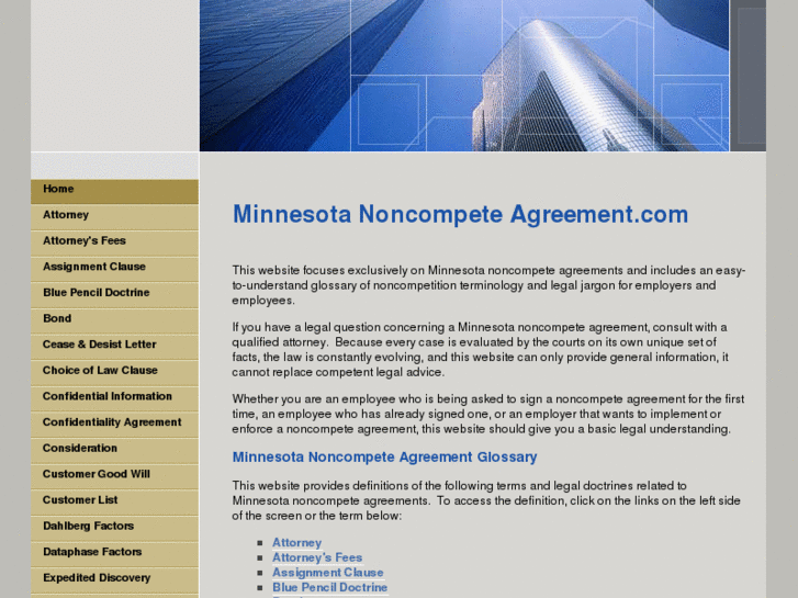 www.minnesotanoncompeteagreement.com