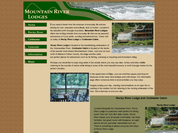 www.mountainriverlodges.com