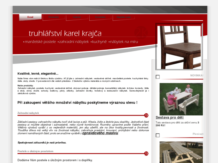 www.truhlarstvikrajca.cz