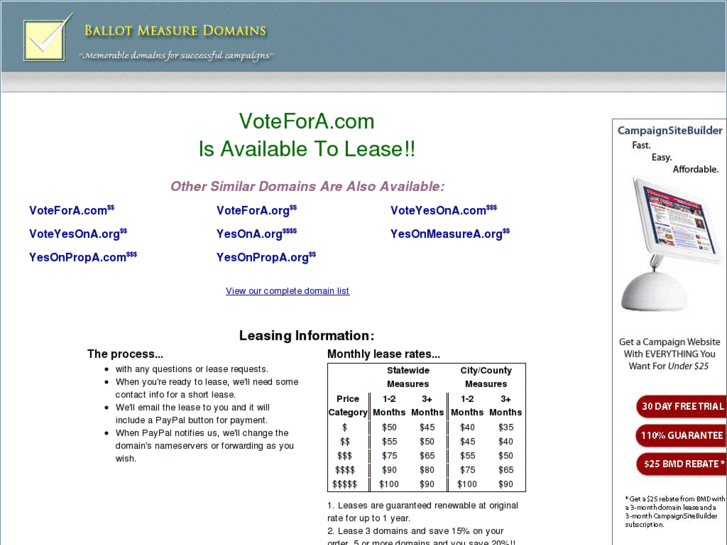www.votefora.com