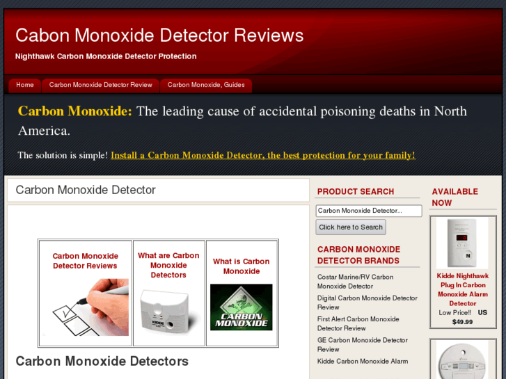 www.carbonmonoxidedetectoralarms.com