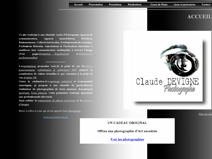www.claudedevignephoto.com