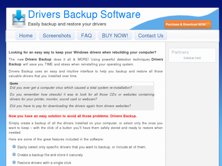 www.driversbackup.com