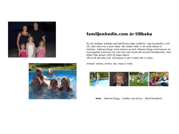 www.familjenhedin.com