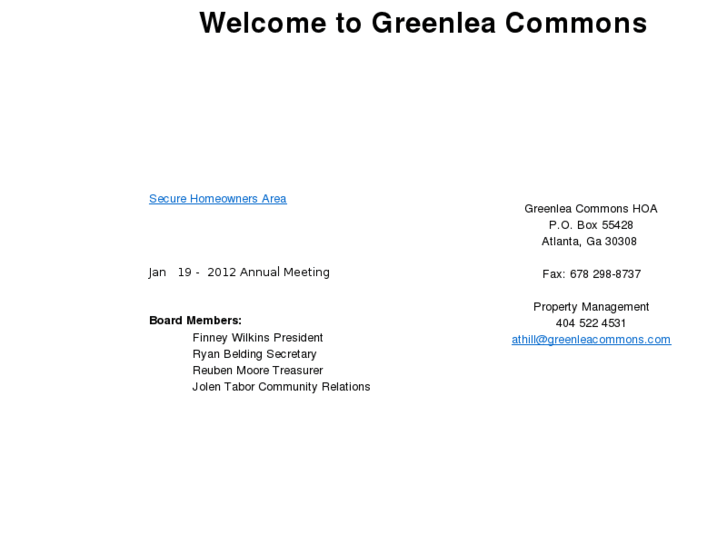 www.greenleacommons.com