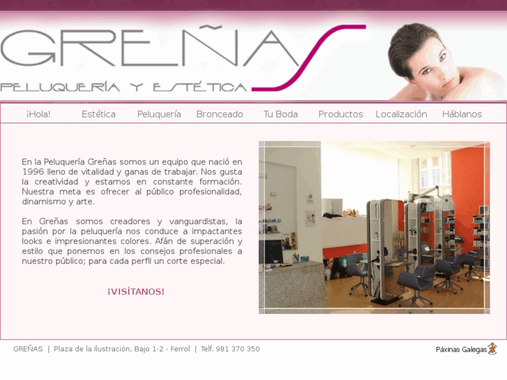 www.grenaspeluqueria.com