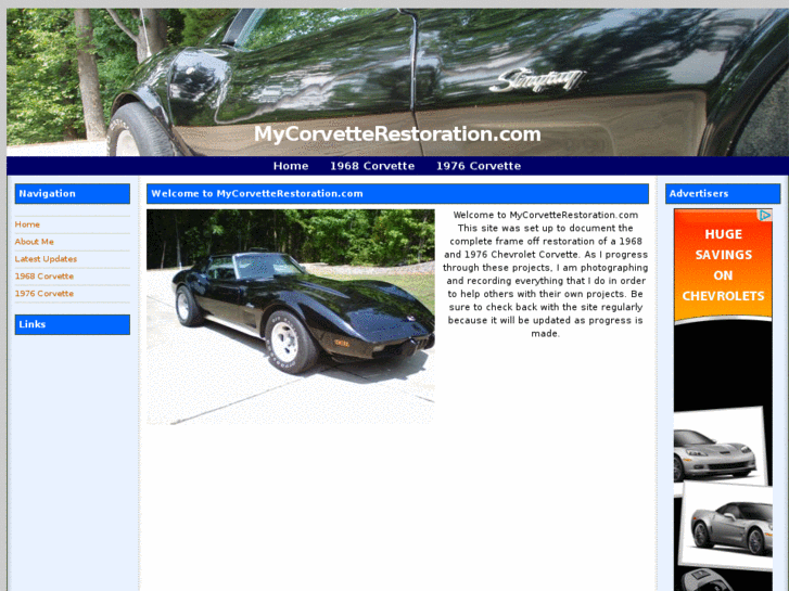 www.mycorvetterestoration.com