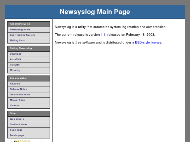 www.newsyslog.org