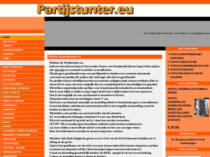 www.partijstunter.eu