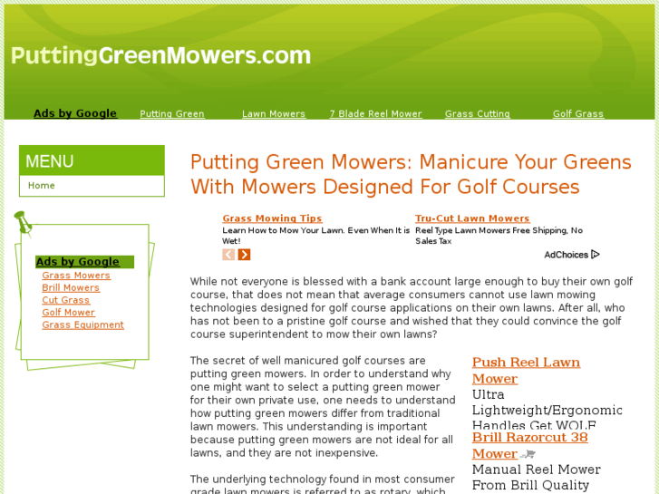 www.puttinggreenmowers.com