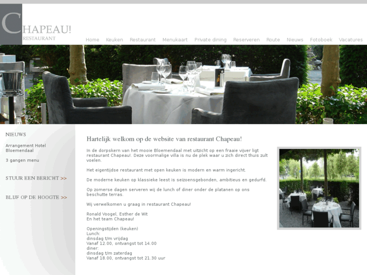 www.restaurantchapeau.nl