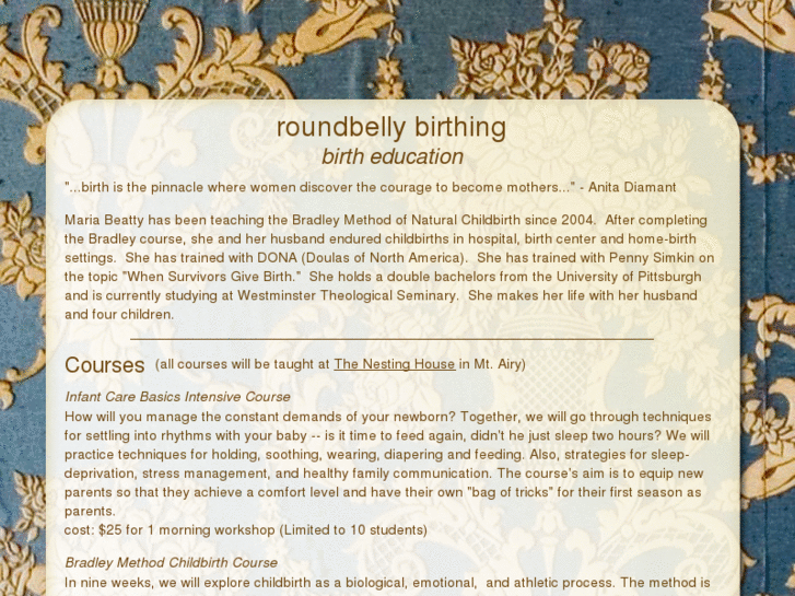 www.roundbellybirthing.com