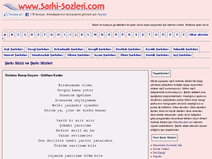 www.sarki-sozleri.com