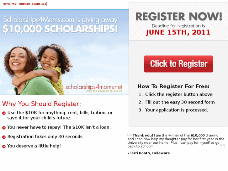 www.scholarships-for-mom.com