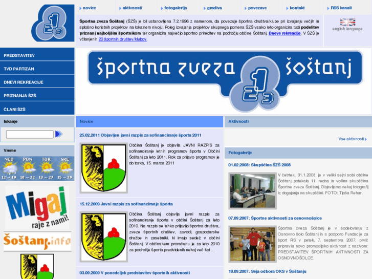 www.sportna-zveza-sostanj.si