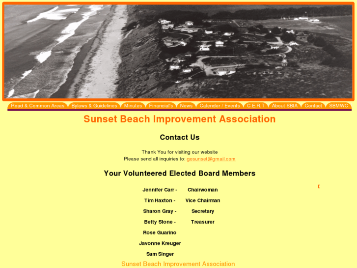 www.sunsetbeachimprovementassociation.org