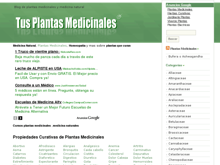 www.tusplantasmedicinales.com