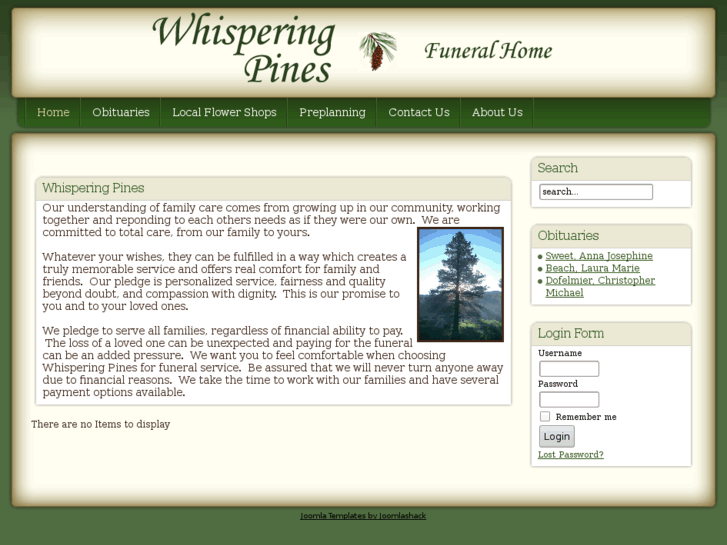 www.whisperingpinesfh.com