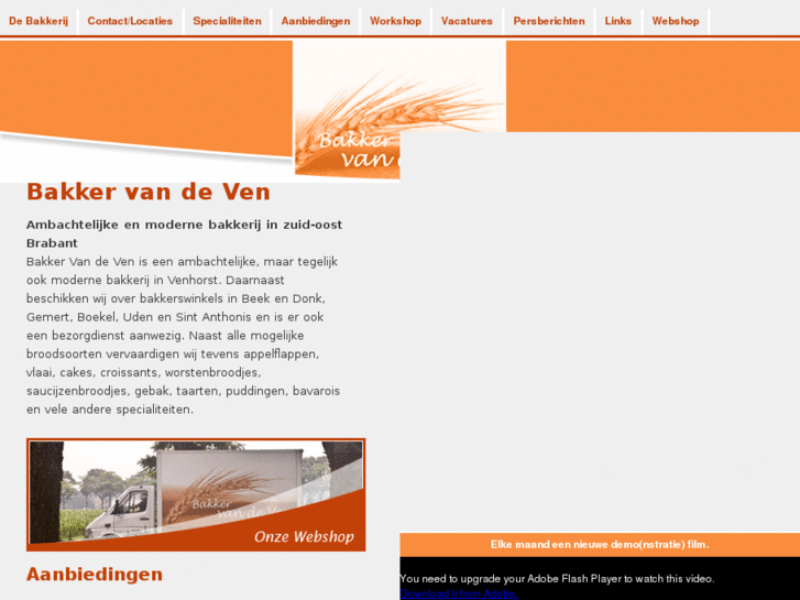 www.bakkervandeven.nl