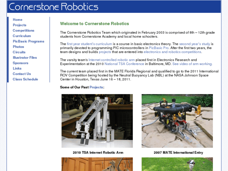 www.cornerstonerobotics.org
