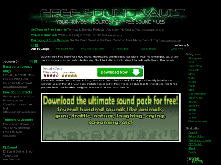 www.freesoundvault.com