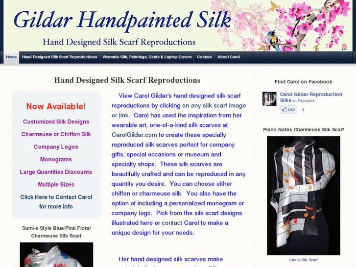 www.gildarhandpaintedsilk.com