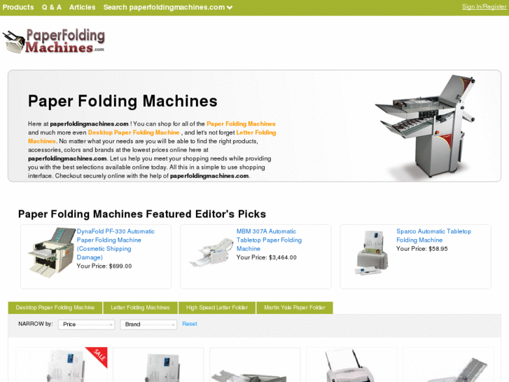 www.paperfoldingmachines.com