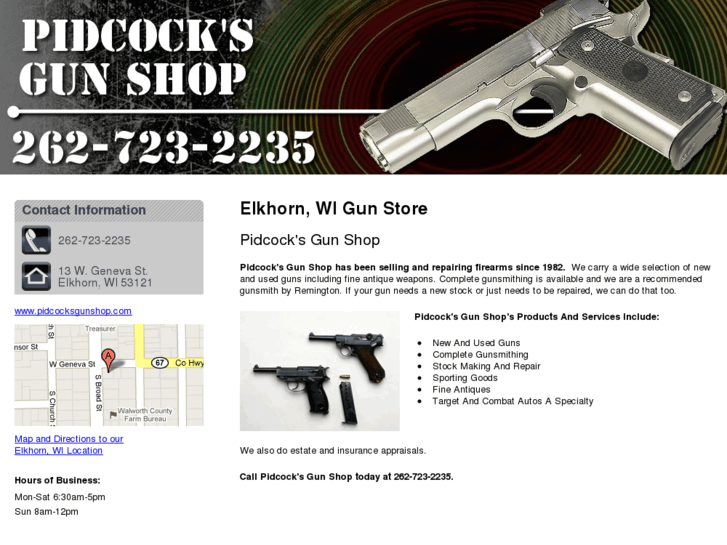 www.pidcocksgunshop.com