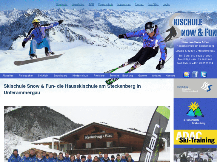 www.skischule-steckenberg.com