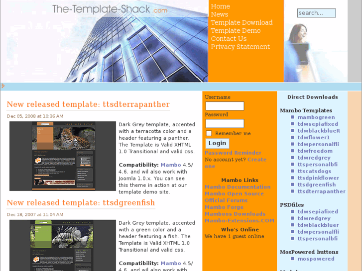 www.the-template-shack.com