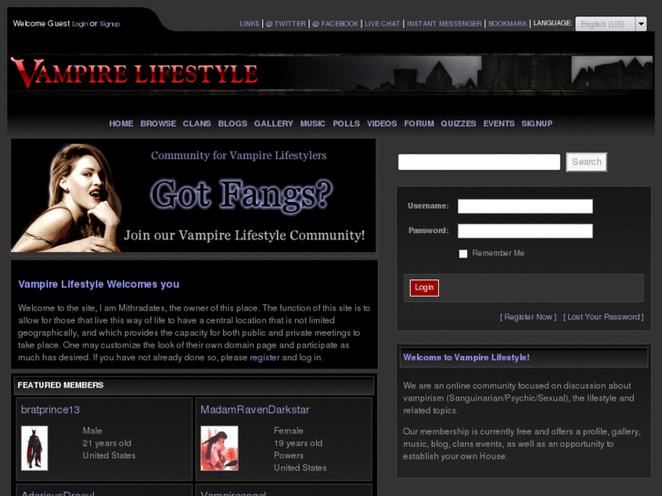 www.vampirelifestyle.com