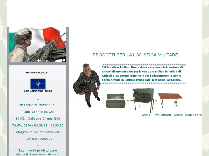 www.2m-fornituremilitari.com