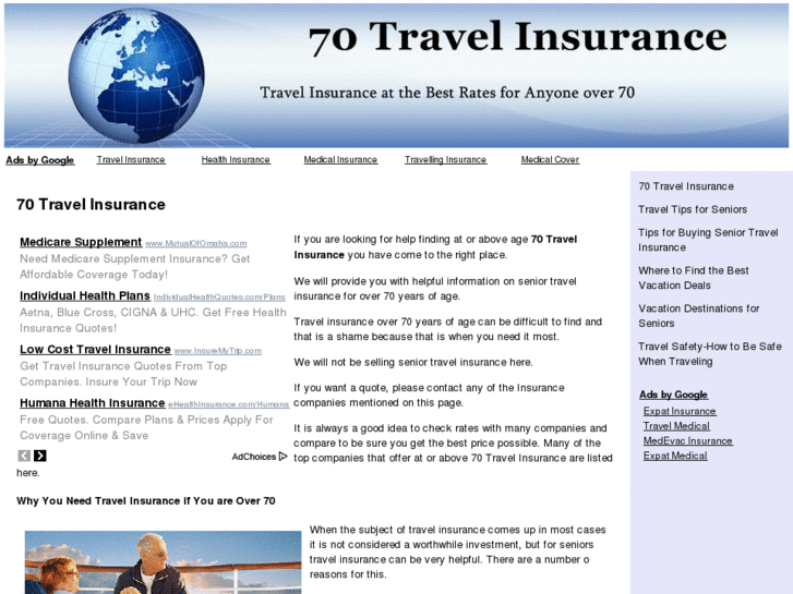 www.70travelinsurance.com