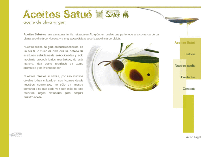 www.aceitessatue.com