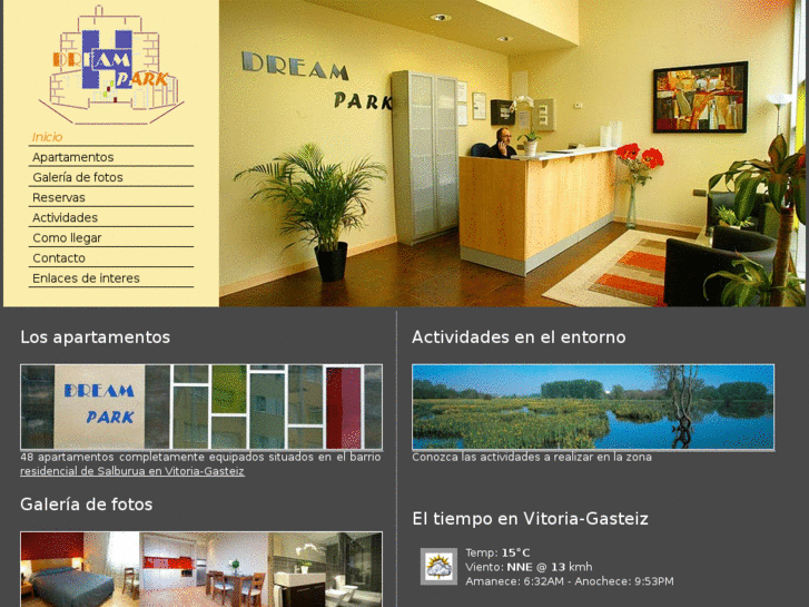 www.apartamentosdreampark.com