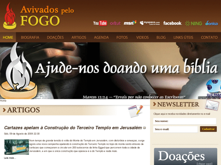 www.avivadospelofogo.com