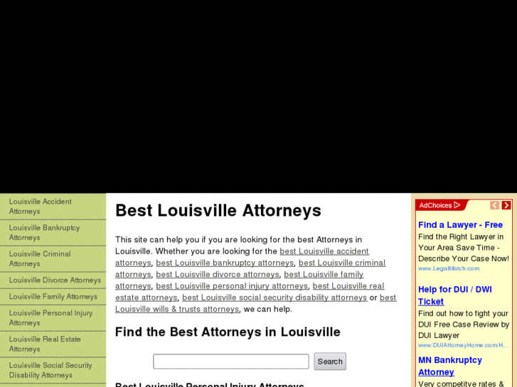 www.bestlouisvilleattorneys.com